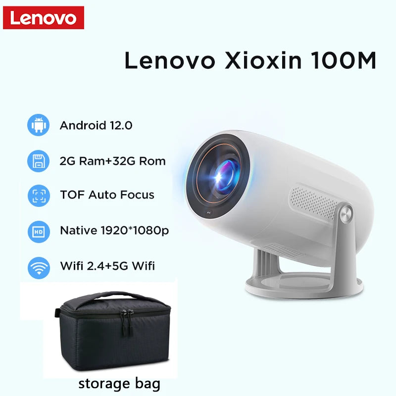 Lenovo Outdoor Full HD Projector 100M with Bag