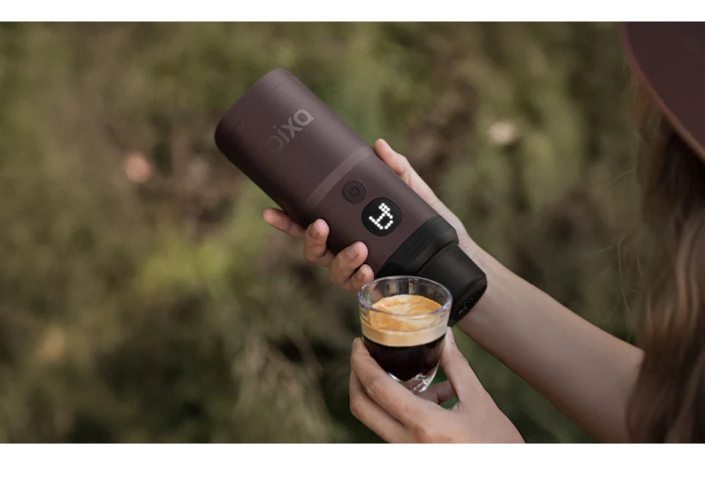 Cordless Compact Espresso Maker Ground Coffee and NS Capsule Compatible