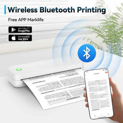 Portable Mini A4 Thermal Printer for Phone & PC