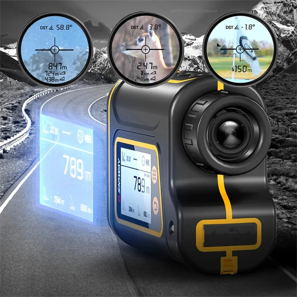 SW-M1000 Heavy Duty Laser Rangefinder Monocular