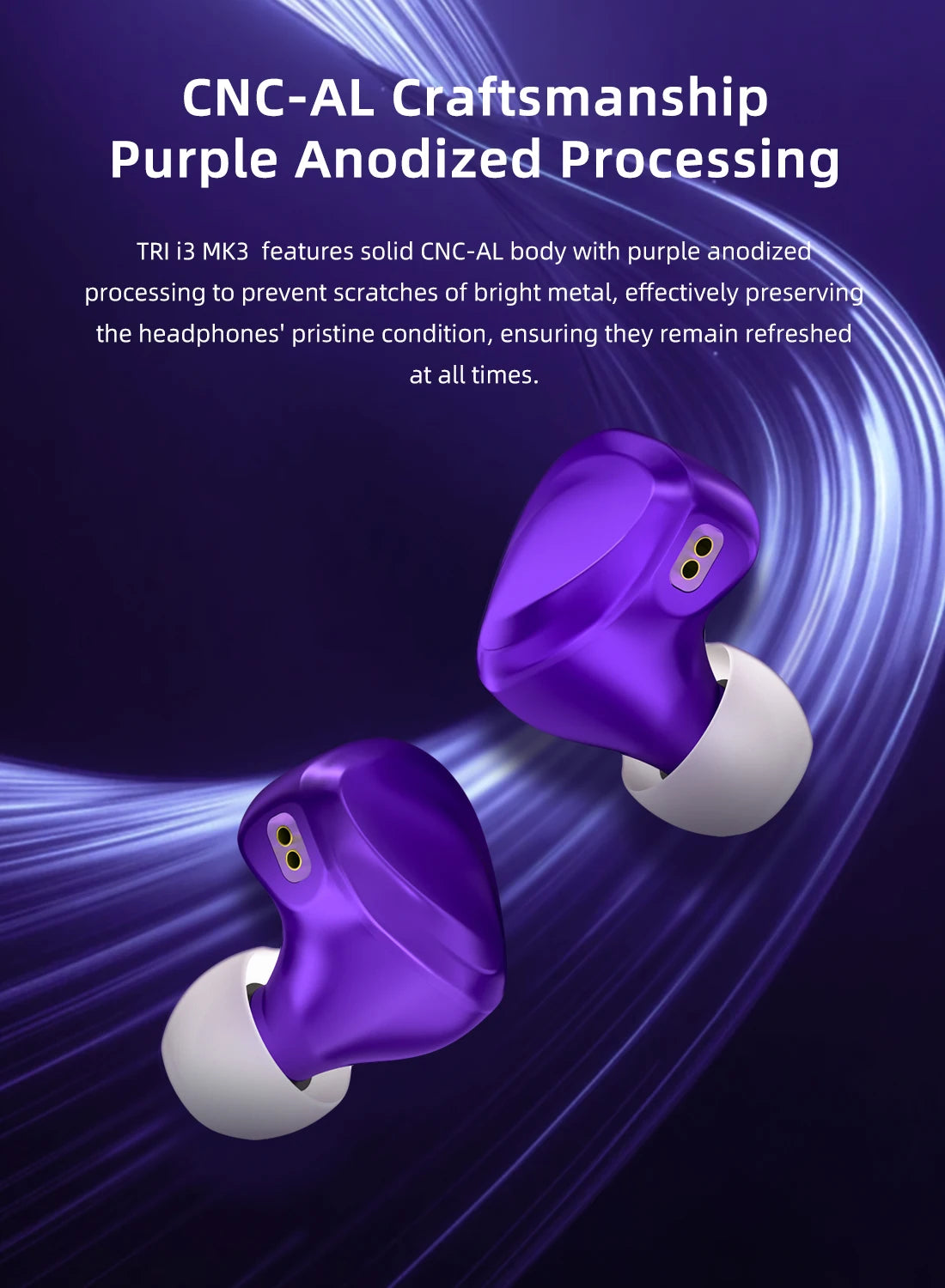 3rd-Gen Hybrid Hi-Fi In-Ear Earphones with Planar Drivers