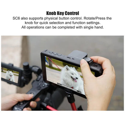 6-Inch 4K Camera Field Monitor 1500nit HDMI SDI