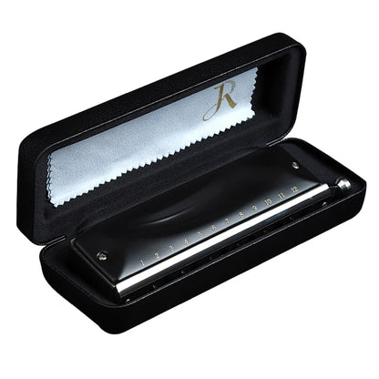 12-Hole Chromatic Harmonica Professional Mouth Organ
