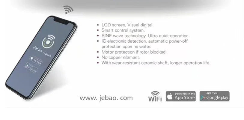 Powerful 45W DC Aquarium Pump with WiFi