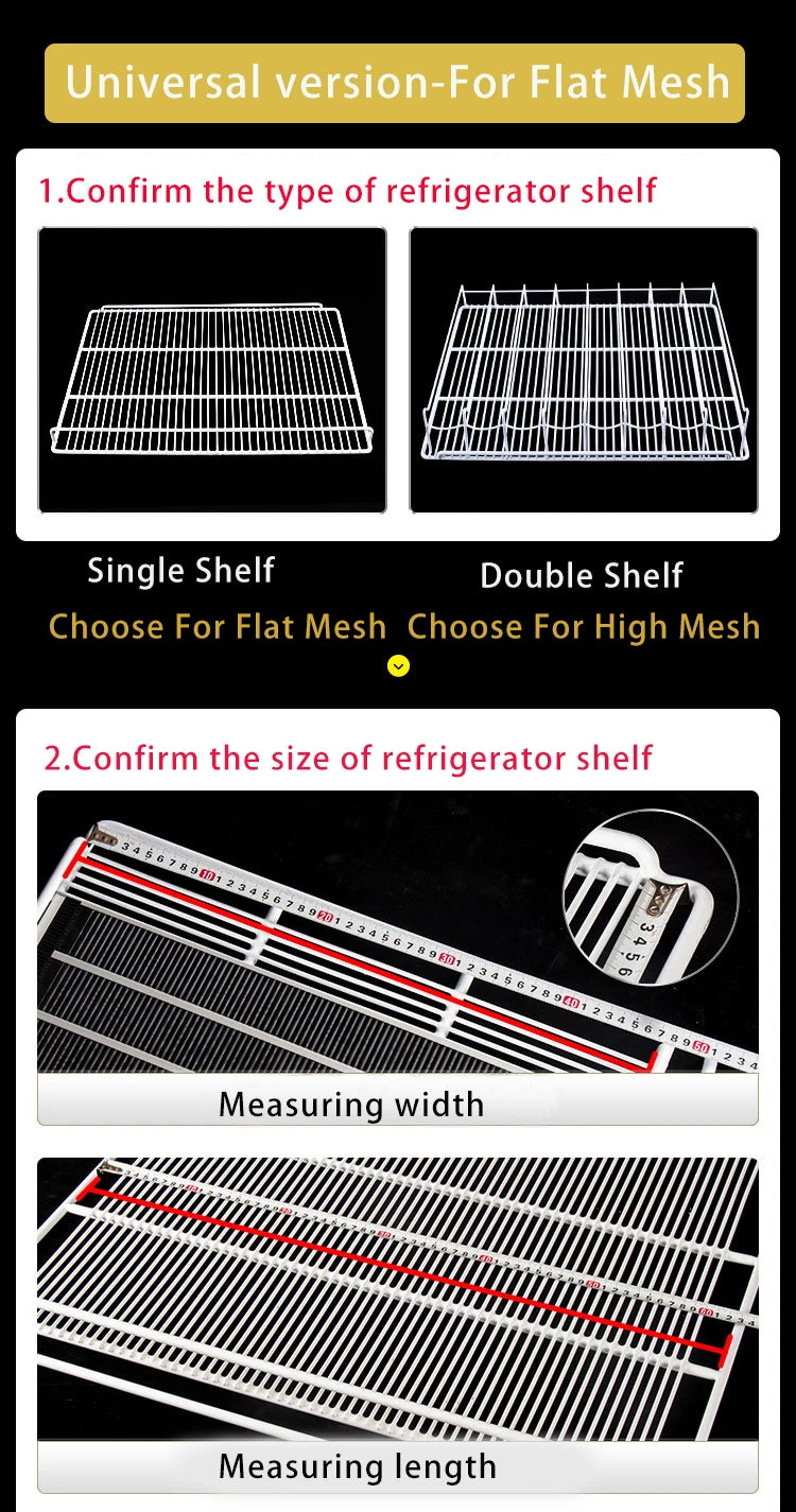 550x460mm Freezer Bottle Glide Roller Rack
