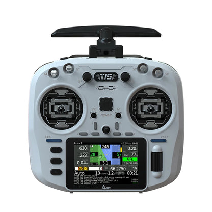2.4G FPV Remote Control T15 Platinum White
