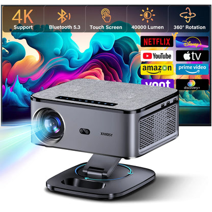 2000 ANSI 4K Smart Projector Android 12 Home Theater