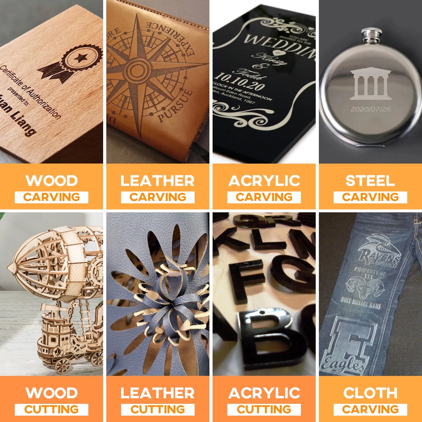 S9 PRO 90W Laser Engraver for Wood Acrylic Glass