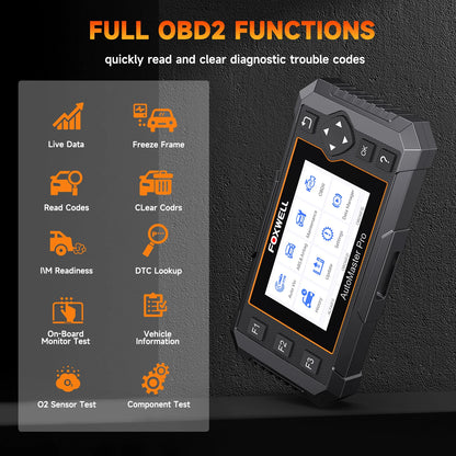 Automotive Code Reader with 25 Maintenance Functions