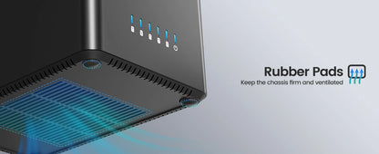 ORICO 5-Bay Magnetic SATA HDD Case USB-C Gamer Storage