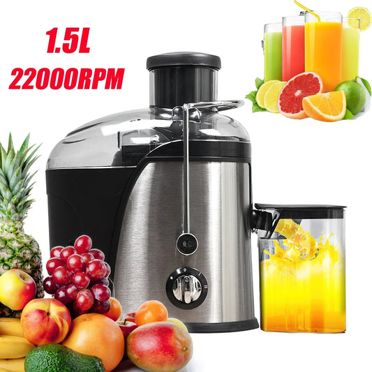 Stainless Steel Centrifugal Juicer with Automatic Pulp Ejection