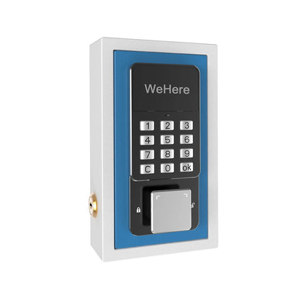 Digital Password Key Lock Box Blue