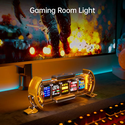 RGB LED Digital Clock with WiFi and Smart App Control