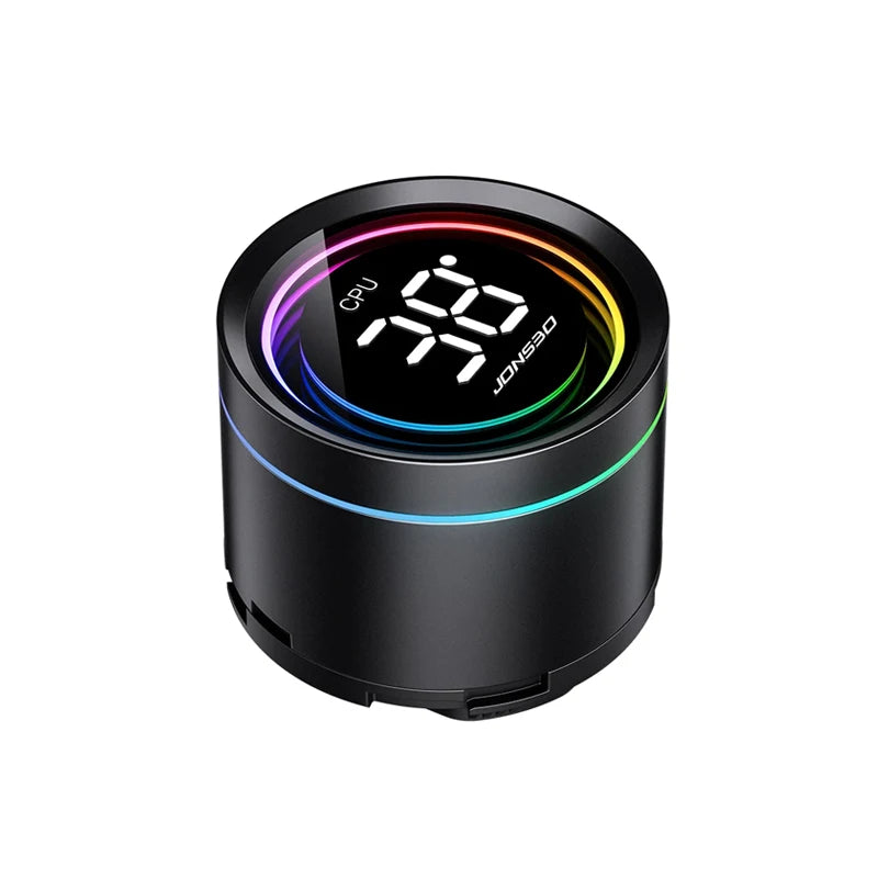 240mm CPU Liquid Cooler White RGB Mirror Fan