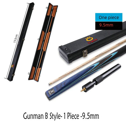 57 Inch White Ash Snooker Cue 10mm Tournament Pool Stick