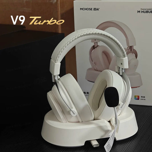 V9 Turbo Wireless Over-Ear Gaming Headset Pro