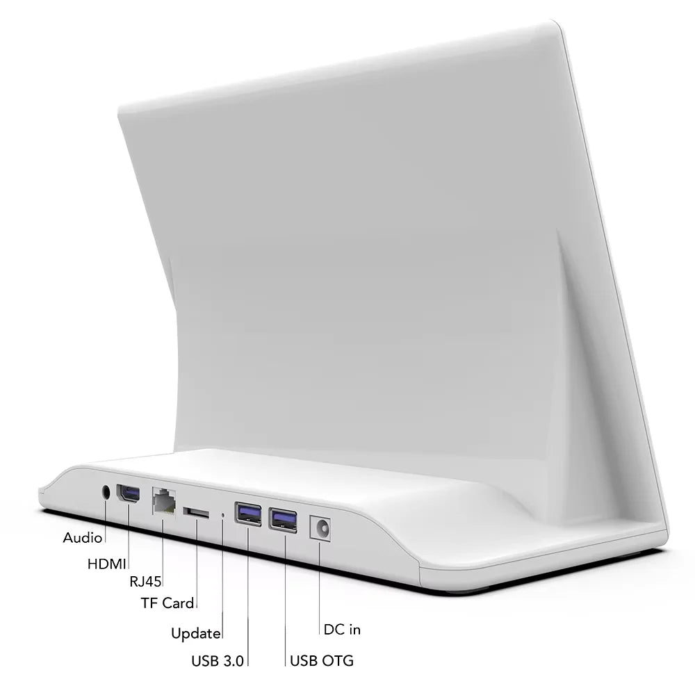 10.1 Inch Desktop POS Kiosk 4G 32GB White