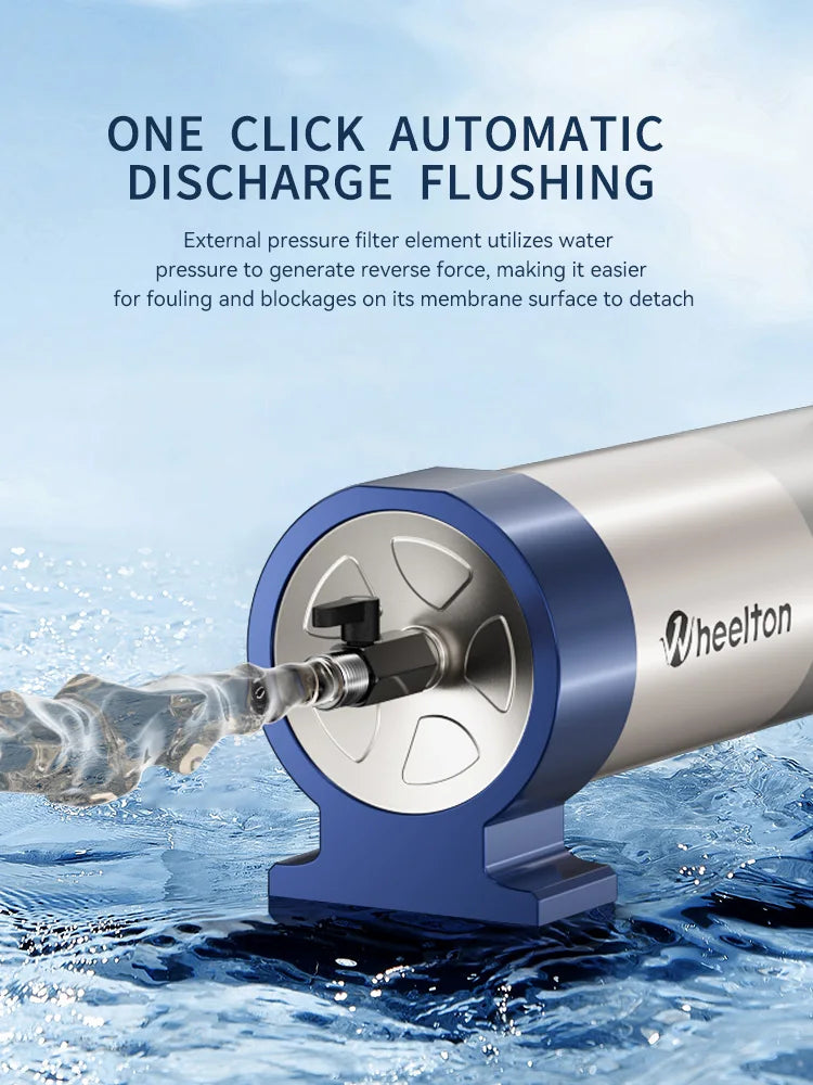 SUS304 2000L High Flow Water Purifier Reusable