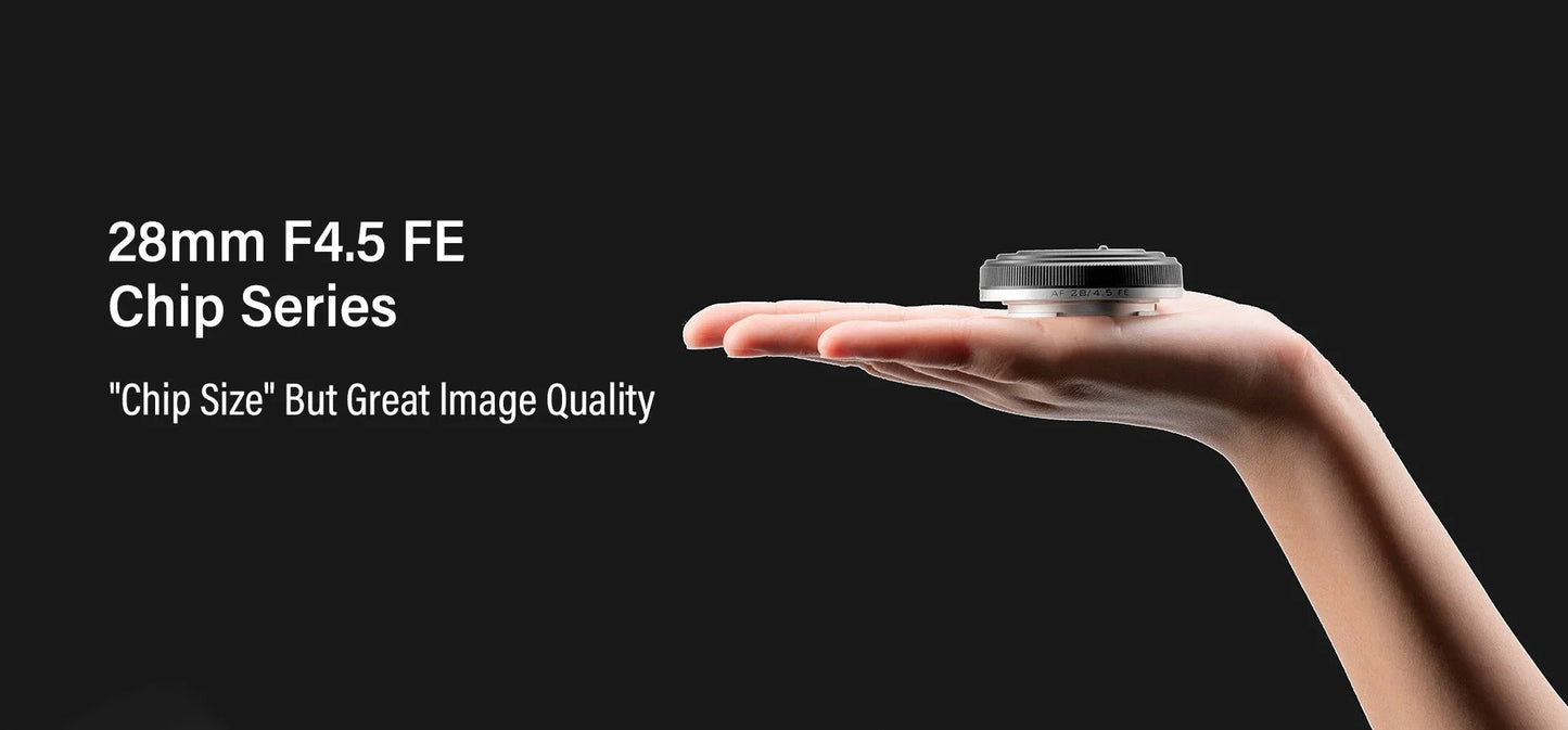 Compact 28mm F4.5 Autofocus Camera Lens Fuji X Mount