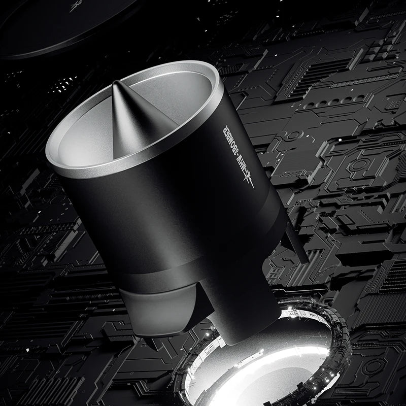 Silver 58mm Espresso Grounds Dosing Cup and Funnel