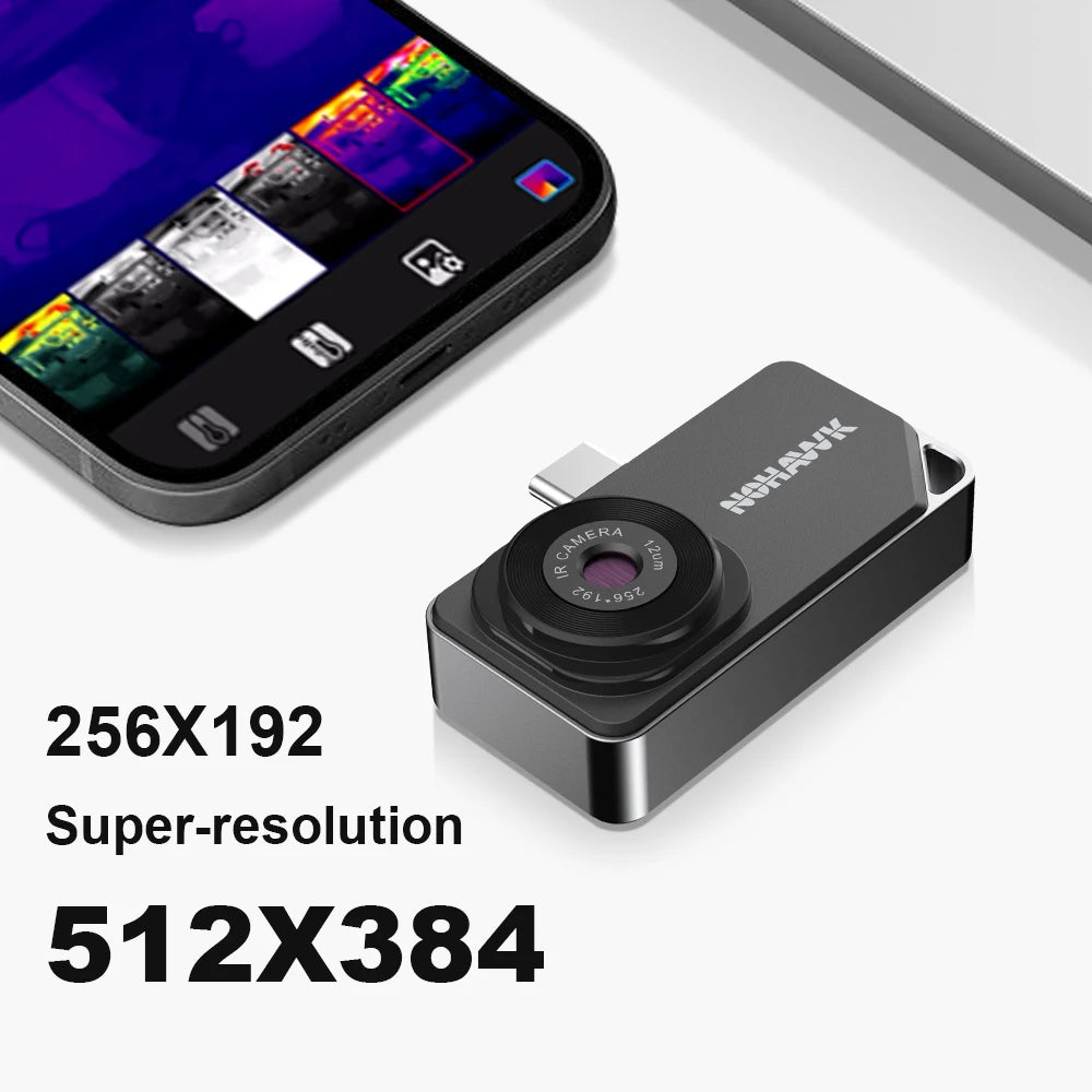 Portable Thermal Imager for iOS and Android Devices