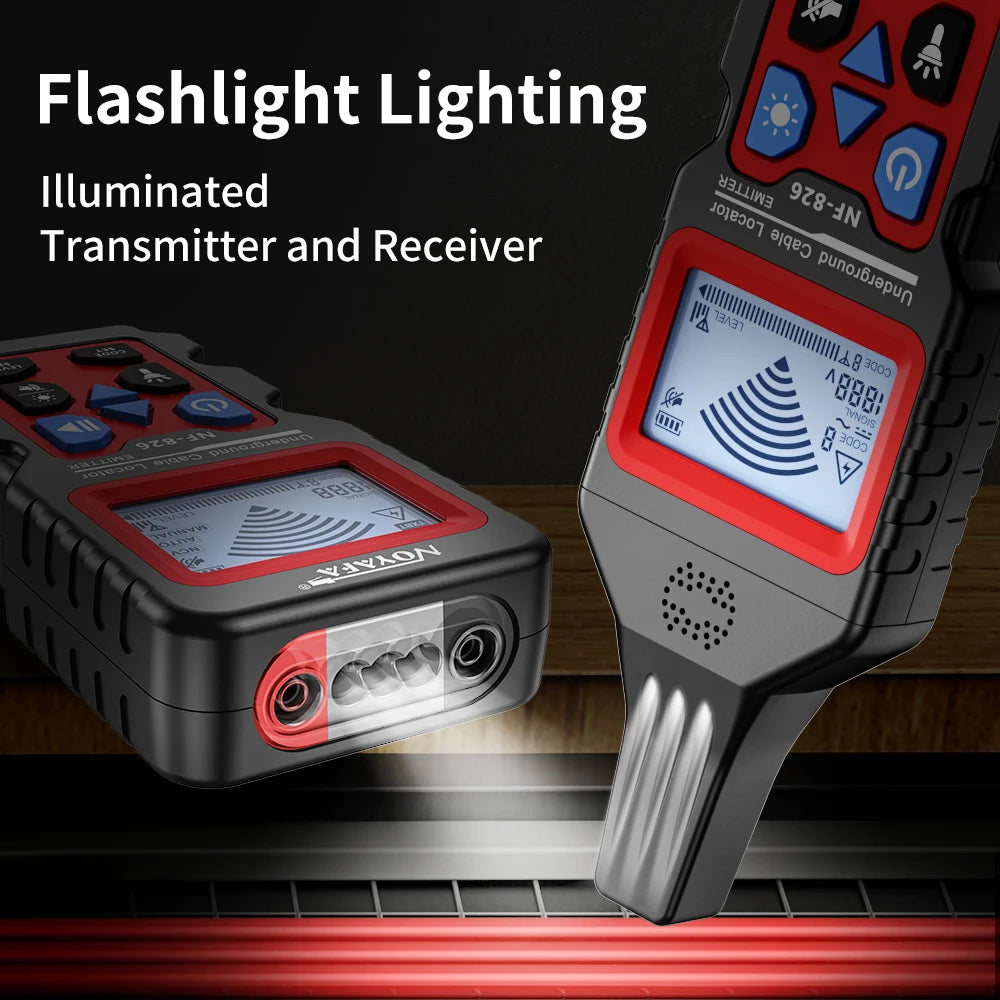 Underground Cable Tester and Wire Tracker with Precise Locator