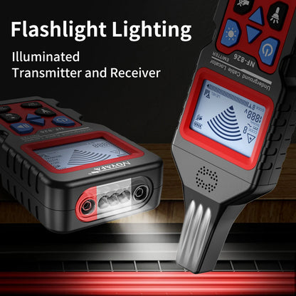 Underground Cable Tester and Wire Tracker with Precise Locator