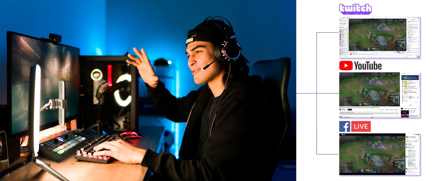 1080p Live Streaming Pro Kit with NDI Integration