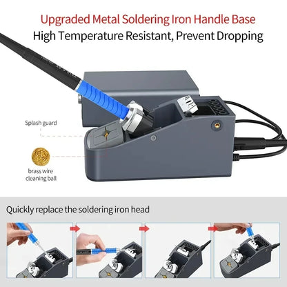 Digital Soldering Station Set 220V for Precision PCB Work