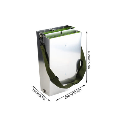 Compact Gold Sluice Box with Foldable Design for Prospecting