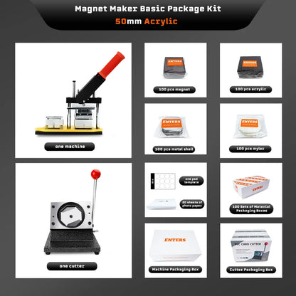 50×50mm DIY Magnetic Paper Cutter Set for Home