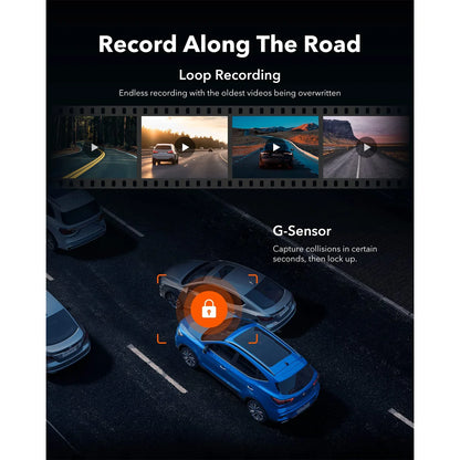 G930 Car DVR Front/Rear Camera with HW Kit