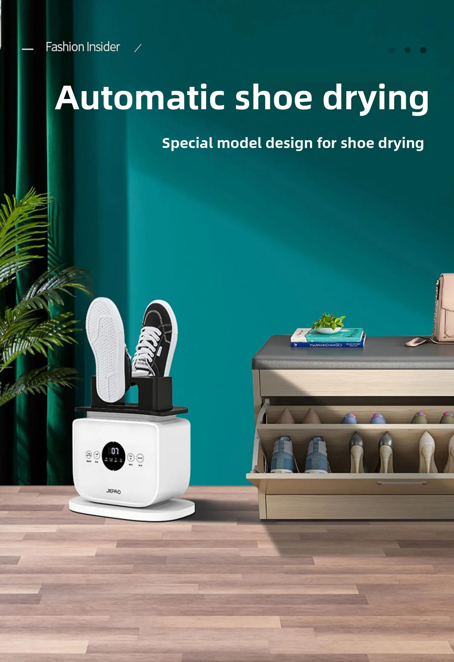 White Automatic Garment Steamer Wrinkle Removal Machine