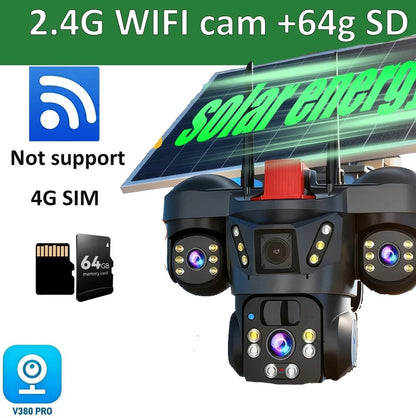 WiFi Solar Cam Multi View 64GB