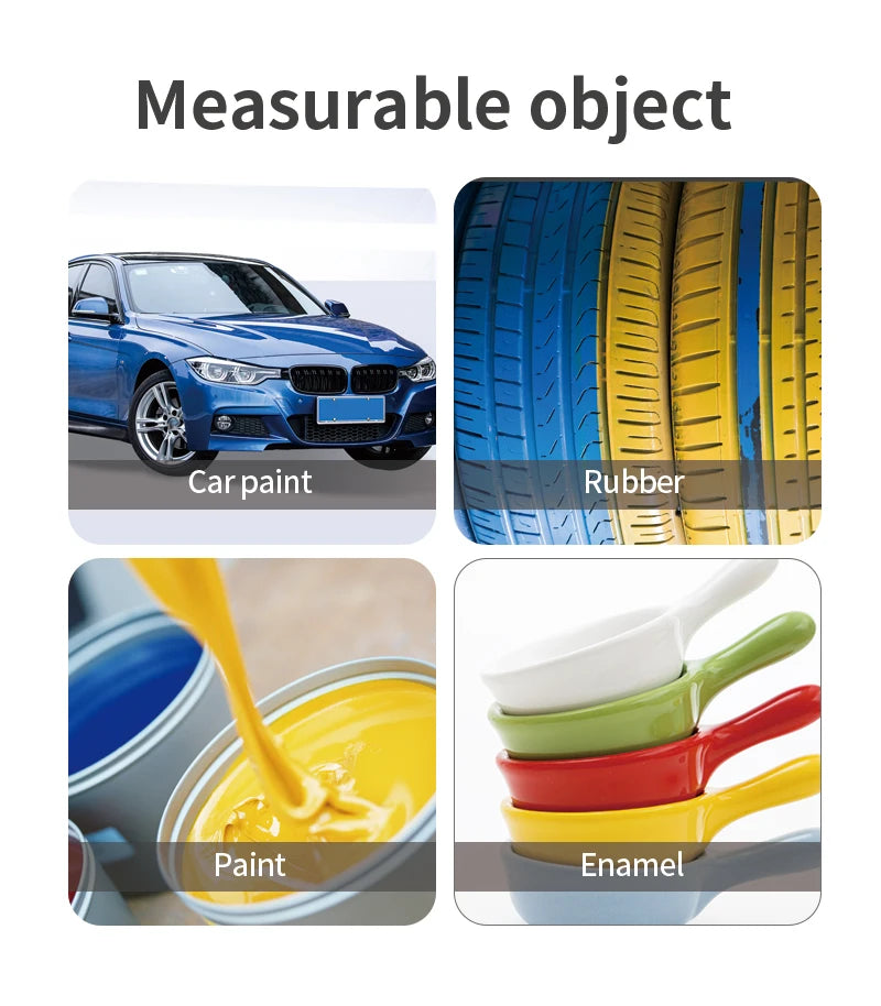 Portable Digital Paint Gauge for Car Surface Measurement