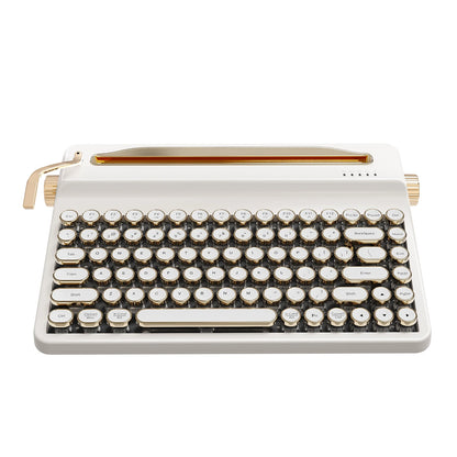 Retro RGB Wireless Mechanical Keyboard White Onyx Tactile