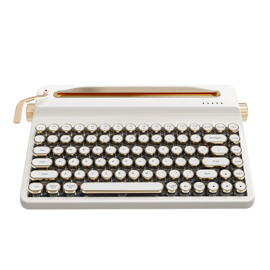 Customizable RGB Mechanical Keyboard White Cocoa Cream V2
