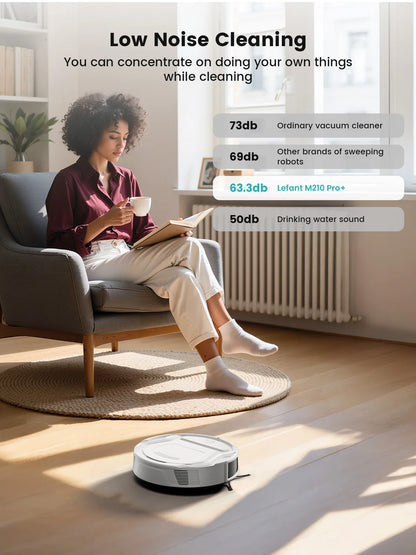 All-in-One Robot Vacuum for Hard Floors & Carpets