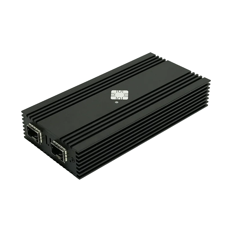 Dual-Port 10G SFP+ USB4 Thunderbolt Ethernet Adapter