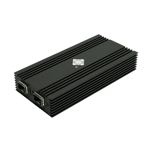 Dual-Port 10G SFP+ USB4 Thunderbolt Ethernet Adapter