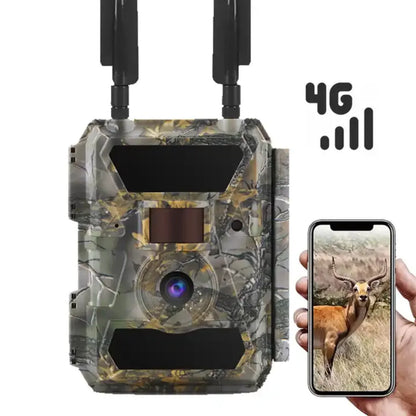 4G Wireless Infrared Trail Camera 24MP with GPS Tracking