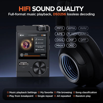 High Resolution MP3 Music Player Lossless No TF Card