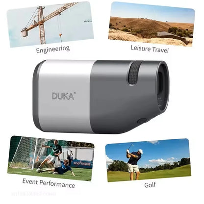 Laser Rangefinder 1200m Hunting Golf Distance Meter