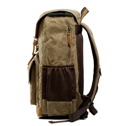 Large Waterproof Camera Backpack with Laptop Compartment