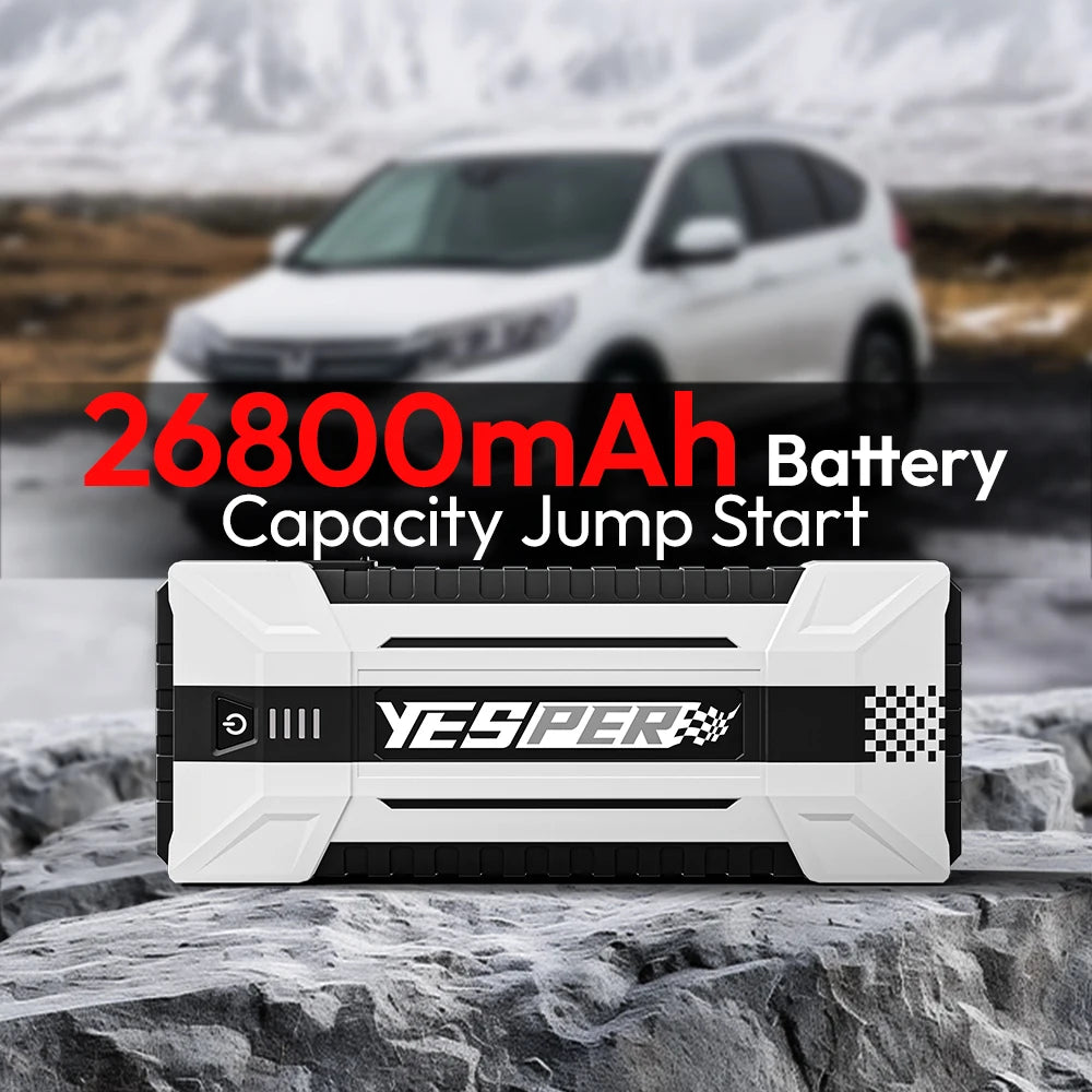 Heavy-Duty 12V Jump Starter for Cars and Trucks