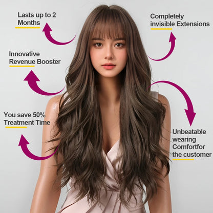 Professional Hair Extension Machine for Home and Salon