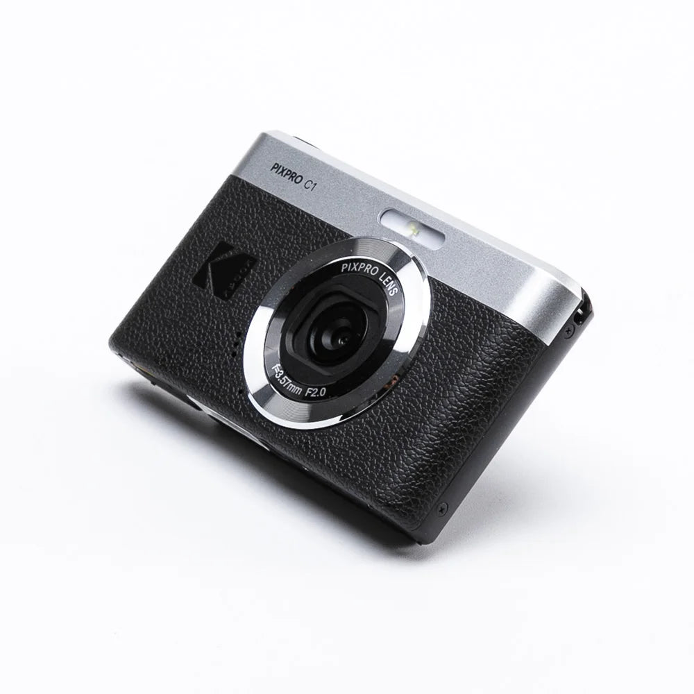 KODAK PIXPRO C1 Compact 13MP Black Camera with Flip LCD