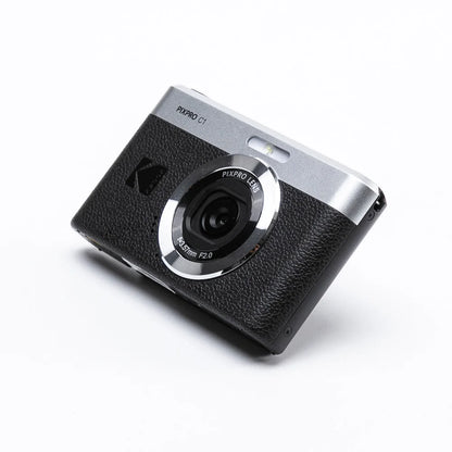 KODAK PIXPRO C1 Compact 13MP Black Camera with Flip LCD