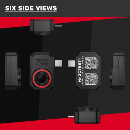 Android Thermal Camera Infrared Imager High Low Temperature Tracking