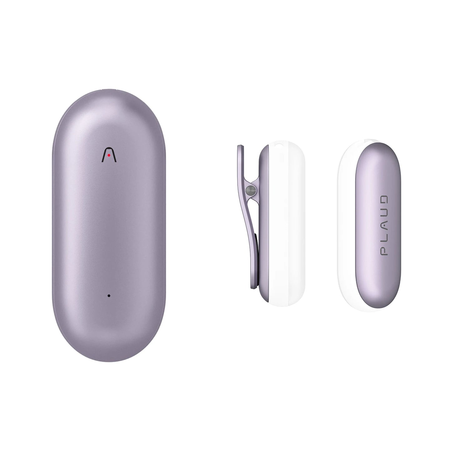 Purple Smart AI Voice Recorder with Wearable Notetaker